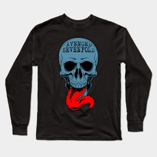 avenged zombie skull Long Sleeve T-Shirt